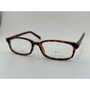 SOLO COLLECTION FLEX HINGE SOLO 573 HAVANA 49-16-135 Tortoise Eyeglass Frames